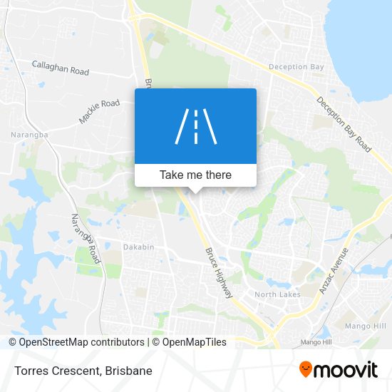 Torres Crescent map