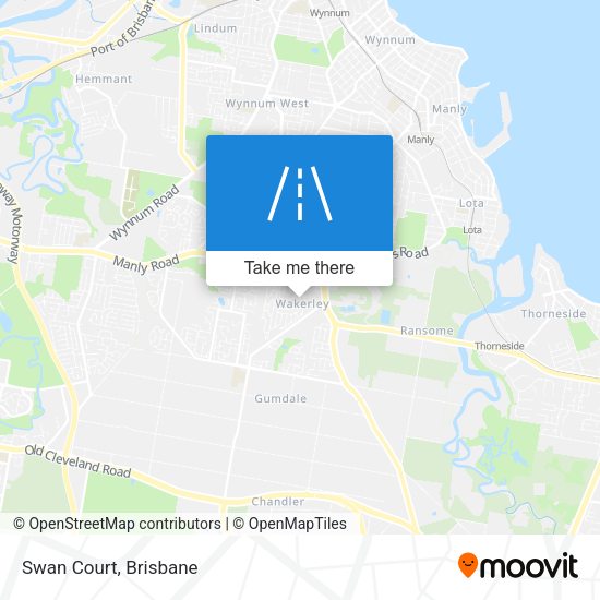 Swan Court map