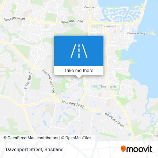 Davenport Street map