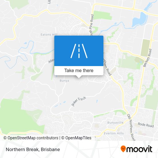 Northern Break map