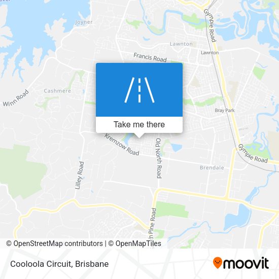 Cooloola Circuit map