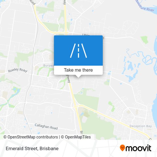 Emerald Street map