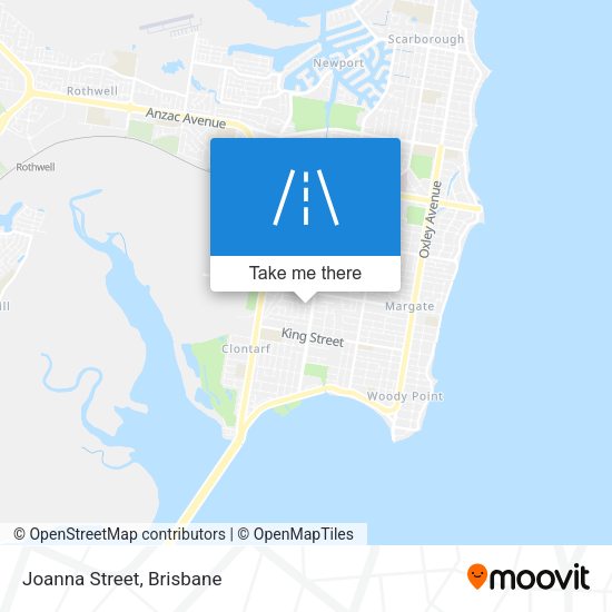 Joanna Street map
