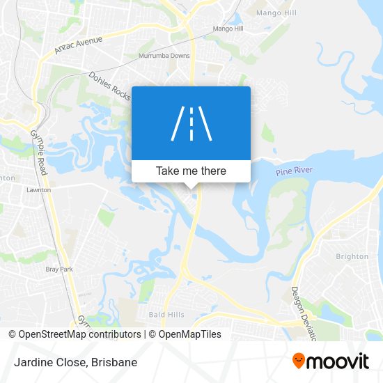 Jardine Close map
