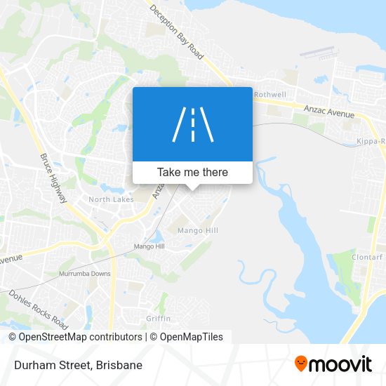Durham Street map