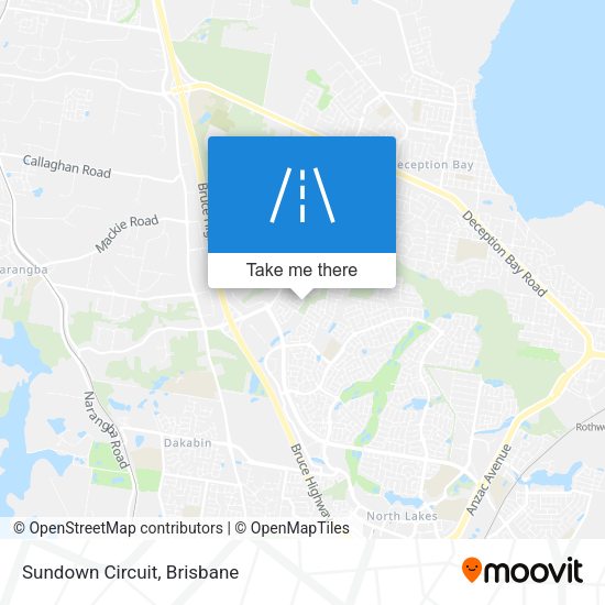 Sundown Circuit map