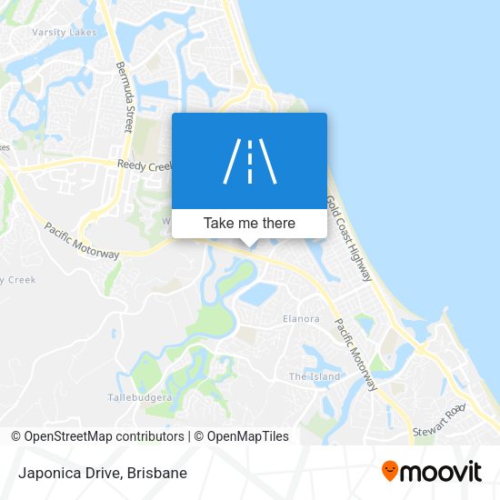 Japonica Drive map