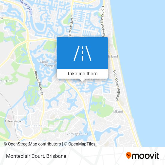 Monteclair Court map