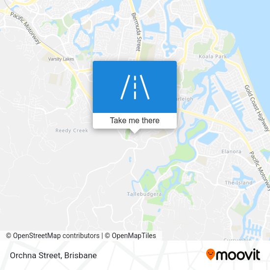 Orchna Street map