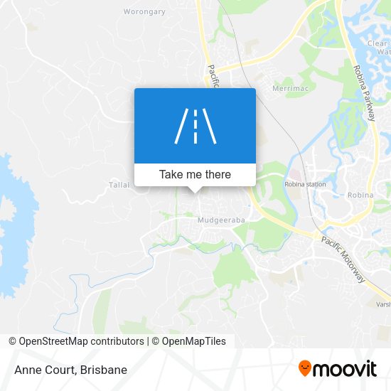 Anne Court map