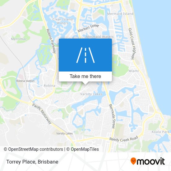 Torrey Place map