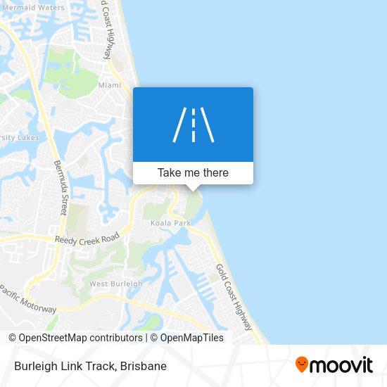 Burleigh Link Track map