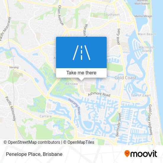 Penelope Place map