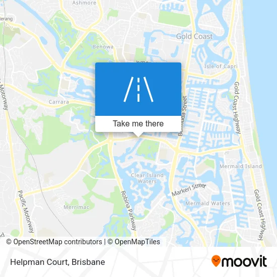 Helpman Court map