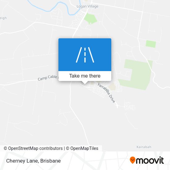 Cherney Lane map