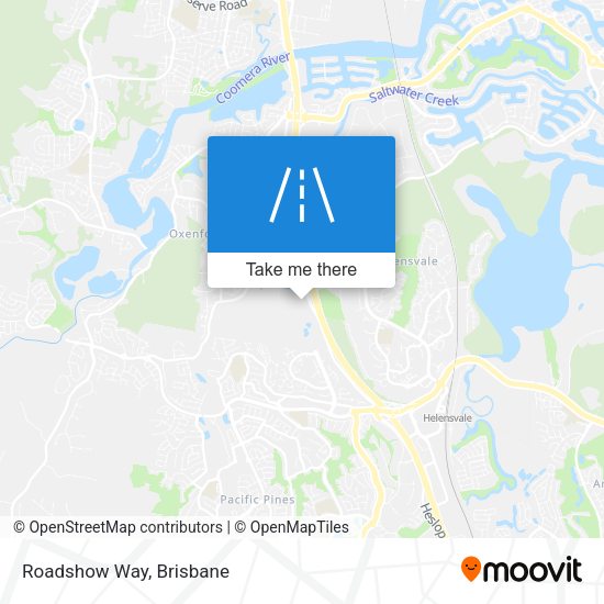 Roadshow Way map