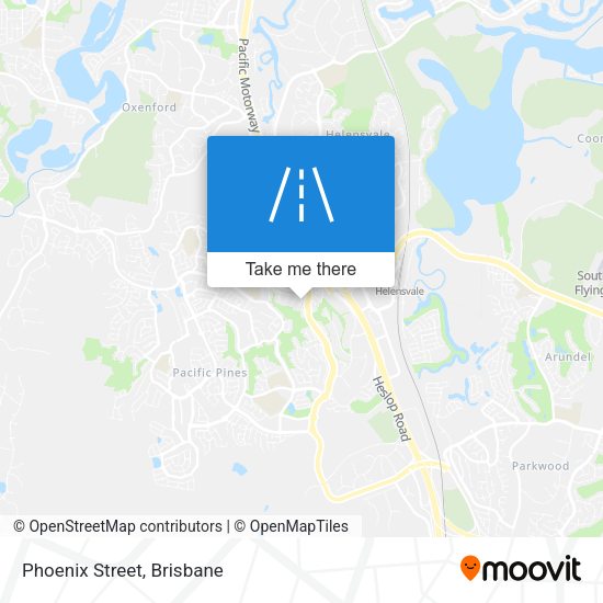 Phoenix Street map