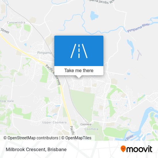 Milbrook Crescent map