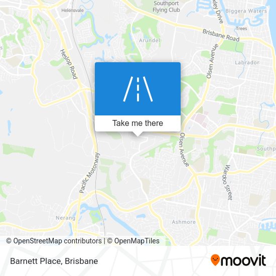 Barnett Place map
