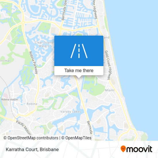 Karratha Court map
