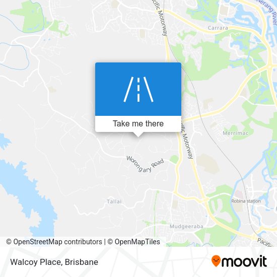 Walcoy Place map