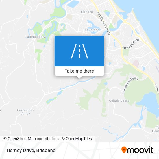 Tierney Drive map