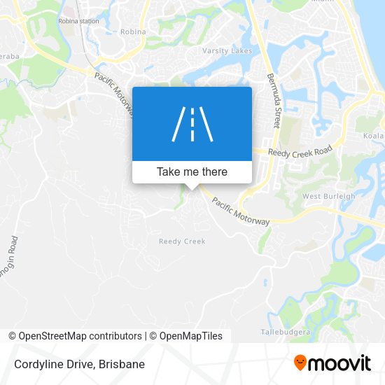 Cordyline Drive map