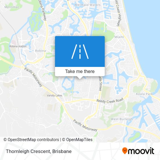 Thornleigh Crescent map