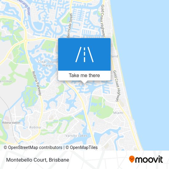 Montebello Court map