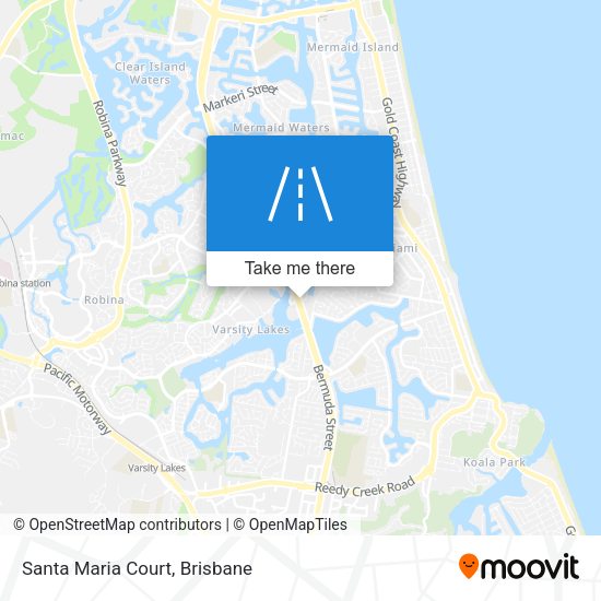 Santa Maria Court map