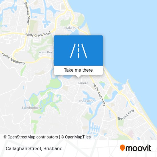 Callaghan Street map