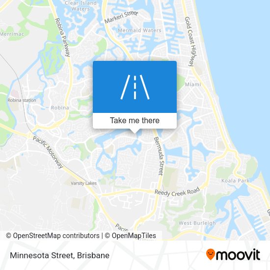 Minnesota Street map