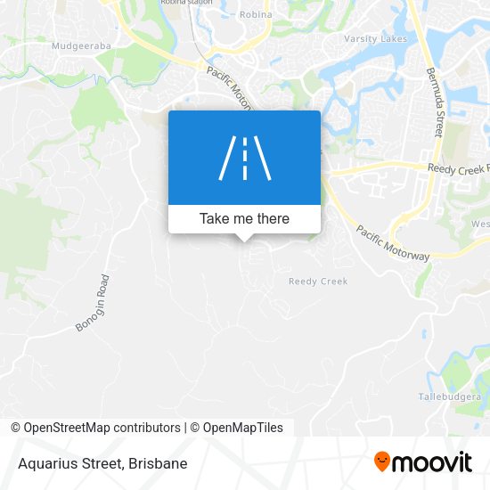 Aquarius Street map