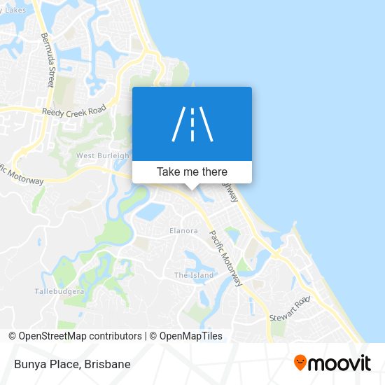 Bunya Place map