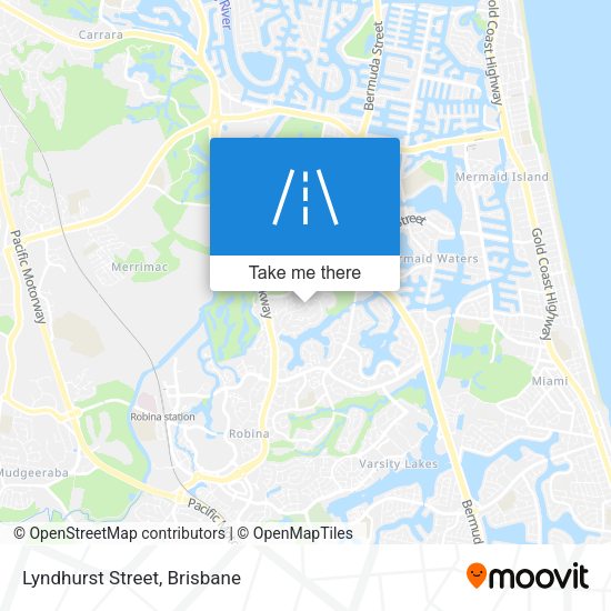 Lyndhurst Street map