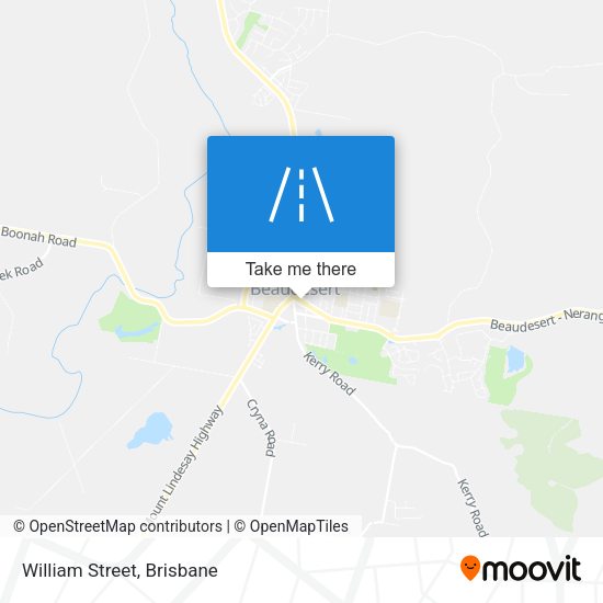William Street map