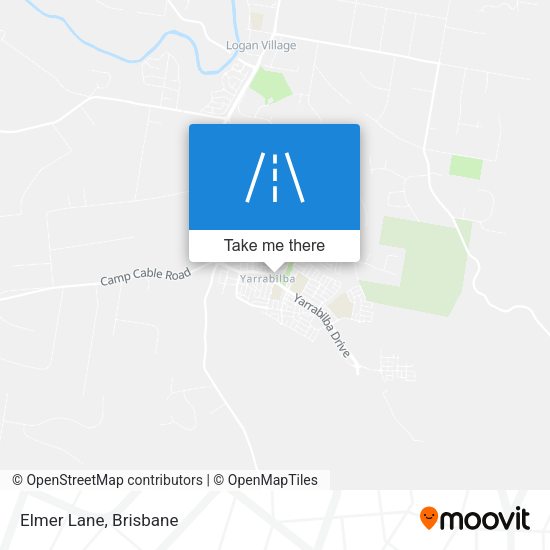 Elmer Lane map
