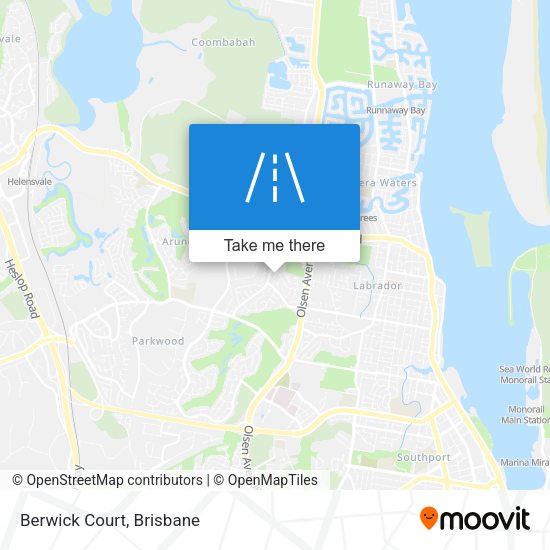 Berwick Court map