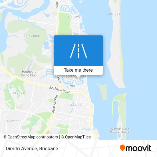 Dimitri Avenue map