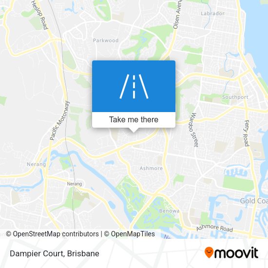 Dampier Court map
