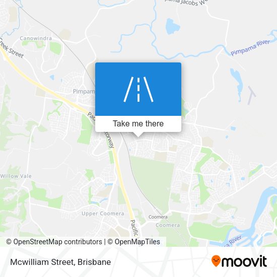 Mcwilliam Street map