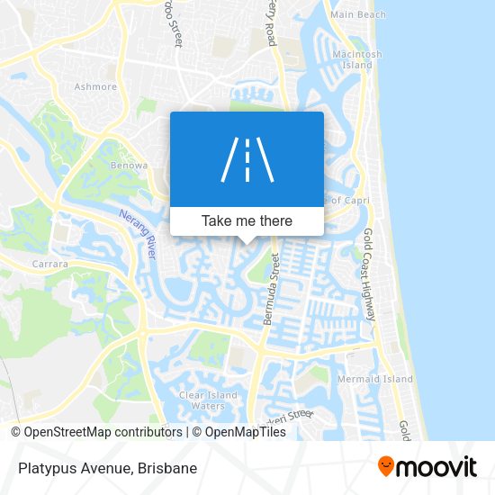 Platypus Avenue map