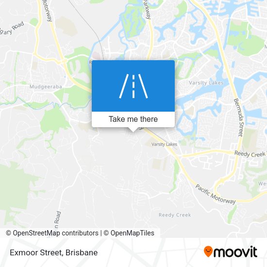 Exmoor Street map