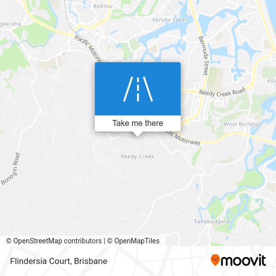 Flindersia Court map
