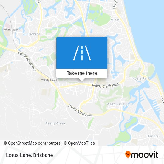 Lotus Lane map