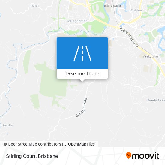 Stirling Court map