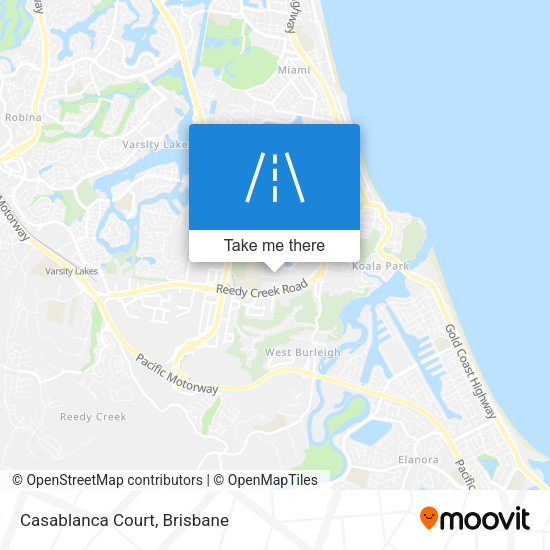 Casablanca Court map