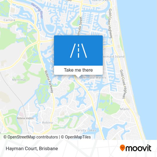 Hayman Court map