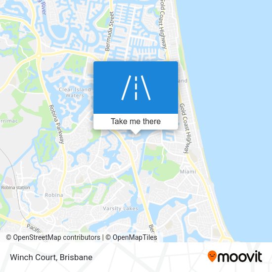 Winch Court map