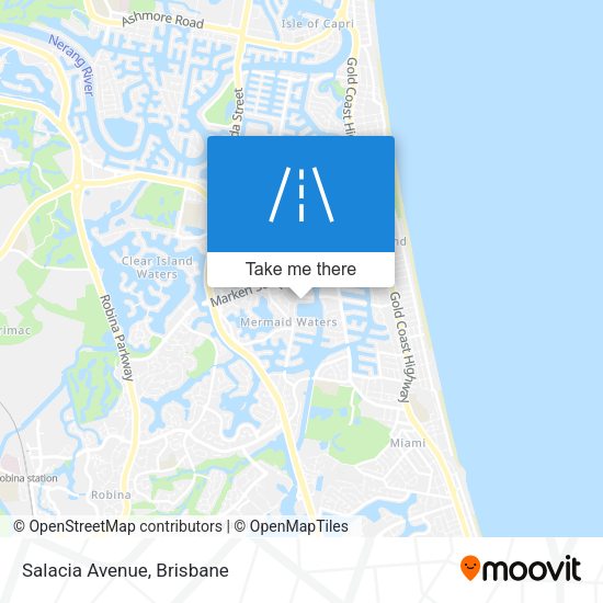 Salacia Avenue map